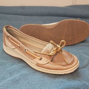 Sperry Women's Tan Boat Shoes Flats